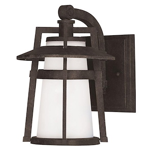 Calistoga-One Light Outdoor Wall Mount in Modern style-7 Inches wide by 10 inches high - 374276
