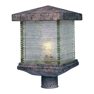 Triumph VX-One Light Outdoor Pole/Post Mount in European style made with Vivex Material for Coastal Environments - 168672