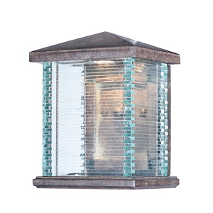 Triumph-8W 1 LED Outdoor Wall Mount-7.25 Inches wide by 9.75 inches high - 702650