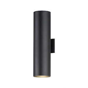 Outpost-20W 2 LED Outdoor Wall Mount-5 Inches wide by 22 inches high