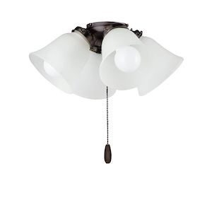 Basic-Max-36W 4 LED Ceiling Fan Light Kit-15 Inches wide by 6.75 inches high - 882521