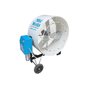 Blizzard Industrial Portable Tilting Misting Fan