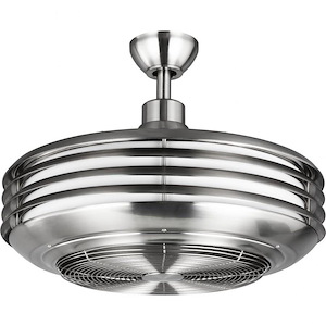 Sanford - Wide - Ceiling Fan - 1 Light - Handheld Remote - Damp Rated in Transitional style - 22.88 Inches wide by 17.75 Inches high