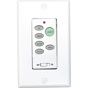 AirPro Fan Control - Wide in Transitional style - 2.75 Inches wide by 4.25 Inches high - 117215