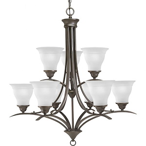 Trinity - Chandeliers Light - 9 Light in Transitional and Traditional style - 30 Inches wide by 33 Inches high - 118214