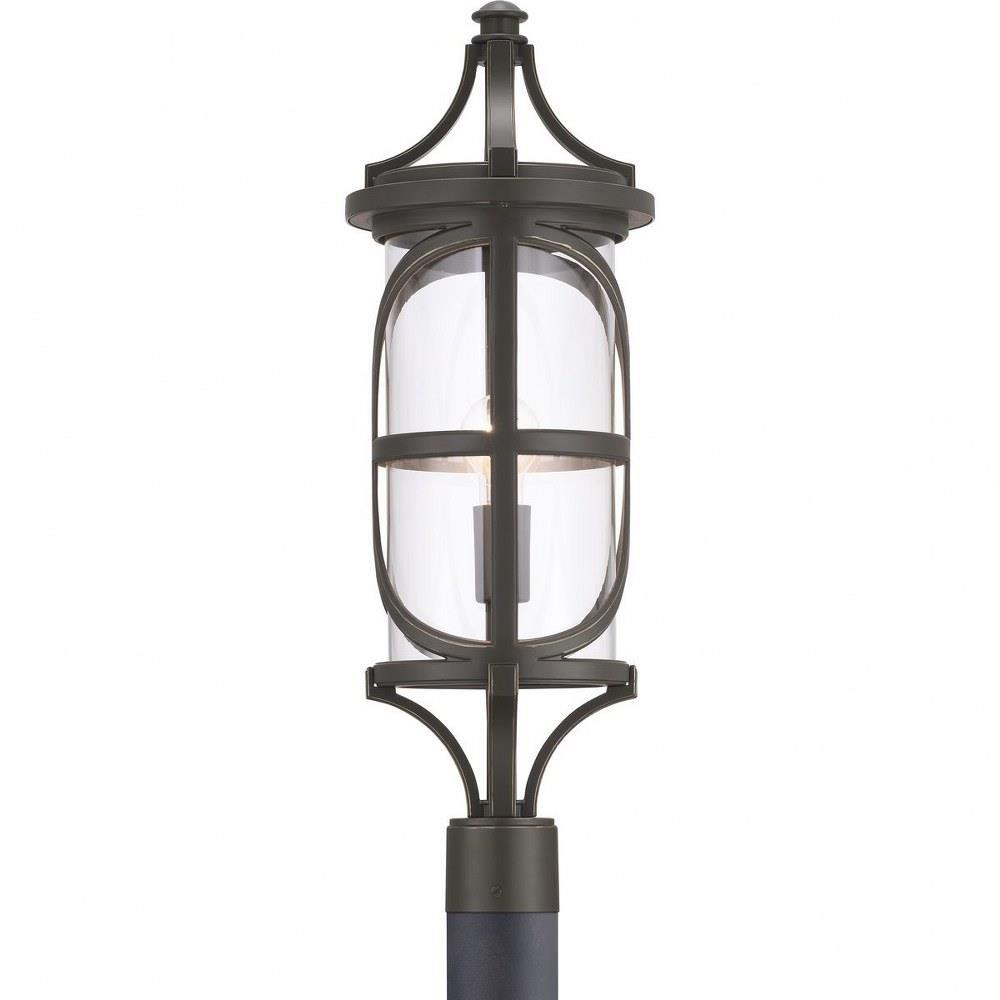 Progress Lighting Morrison 100-Watt 26.5-in Antique Bronze Modern/Contemporary Post Light Progress Lighting Morrison 100-Watt 26.5-in Antique Bronze Modern/Contemporary Post Light
