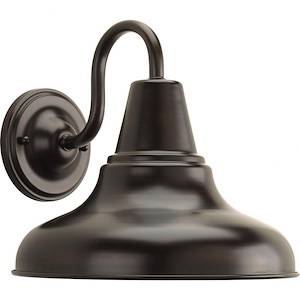 District LED - Outdoor Light - 1 Light - in Farmhouse style - 12 Inches wide by 10.5 Inches high