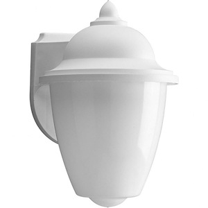 Polycarbonate Outdoor - Outdoor Light - 1 Light - Acorn Shade in Transitional and Traditional style - 6 Inches wide by 8.88 Inches high - 119020