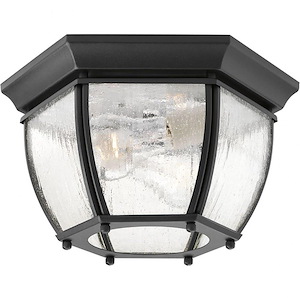 Roman Coach - Outdoor Light - 2 Light - Curved Panels Shade in Traditional style - 11 Inches wide by 6.19 Inches high - 352692