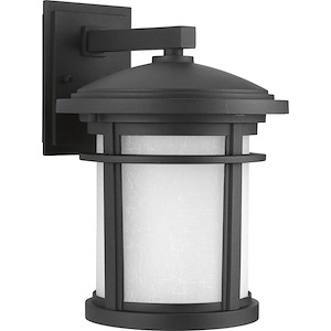 Wish LED - Outdoor Light - 1 Light - Cylinder Shade - in Modern Craftsman and Transitional style - 9 Inches wide by 12.5 Inches high