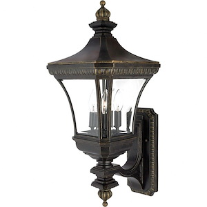 Devon - 3 Light Wall Lantern - 26 Inches high - 15567