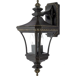 Devon - 2 Light Medium Wall Lantern - 21 Inches high - 15571