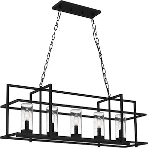 Damien - 5 Light Island In Transitional Style-13.5 Inches Tall and 37 Inches Wide - 1118867
