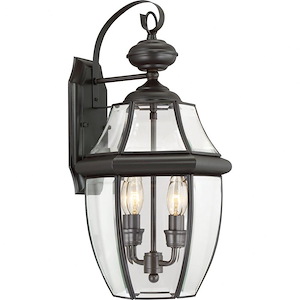Newbury - 2 Light Large Wall Lantern - 20 Inches high