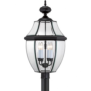 Newbury - 4 Light Extra Large Post Lantern - 29.5 Inches high - 53194