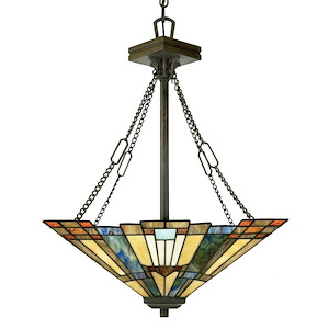 Inglenook Pendant 3 Light - 25.5 Inches high - 94267