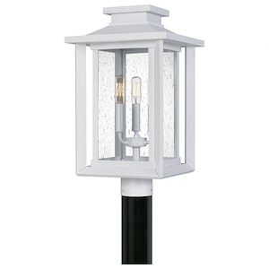 Wakefield - 3 Light Outdoor Post Lantern - 19.25 Inches high made with Coastal Armour - 688404