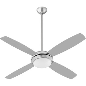 Expo - 4 Blade Ceiling Fan with Light Kit In Contemporary Style-13.25 Inches Tall and 52 Inches Wide - 1295009