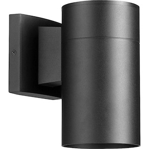 Cylinder - 1 Light Outdoor Wall Lantern in Quorum Home Collection style - 4.25 inches wide by 7.75 inches high - 906632