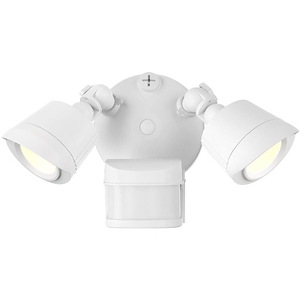 22W 2 LED 3CCT Motion Sensor Double Flood Light-6.7 Inch Tall and 7.87 Inch Wide