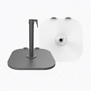 Aspen - 120 LBS Steel Base With Wheels