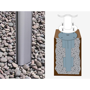 8.46 Diameter In-Ground Mount Kit