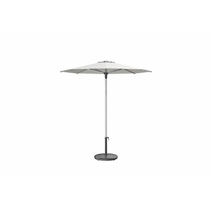 Aquarius-7.5 Foot Round Manual Lift Commercial Market Umbrella