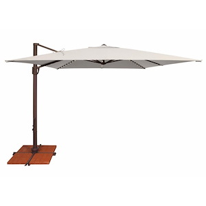 Bali Pro - 10 Foot Square Starlight Cantilever with Cross Base