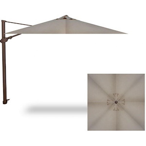 10 Foot AG25TSQ Square Cantilever Umbrella