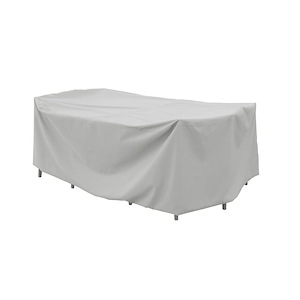 Small Oval-Rectangle Table and Chairs Protective Cover