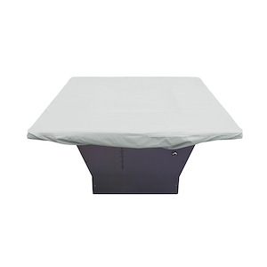 Fits 42-48 Inch Square Fire Pit-Table-Ottoman Cover