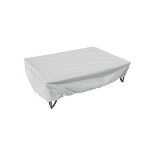 Medium Rectangle Fire Pit-Table-Ottoman Protective Cover