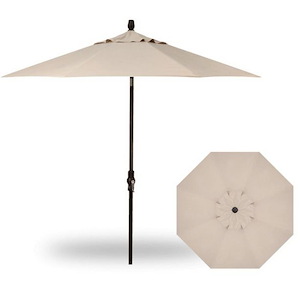 9 Foot Starlux Collar Tilt Round Market Umbrella