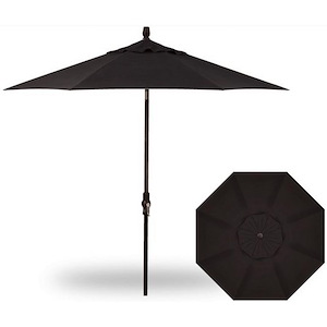 9 Foot Collar Tilt Round Market Umbrella