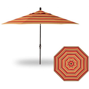 11 Foot Collar Tilt Round Market Umbrella