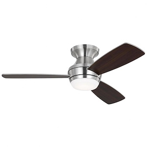 Ikon-3 Blade Ceiling Fan with Light Kit In Modern Style-10.8 Inch Tall and 44 Inch Wide
