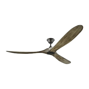 Maverick Max-3 Blade Ceiling Fan with Handheld Control in Contemporary Style-70 Inch Wide by 11.7 Inch High