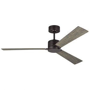Rozzen-3 Blade Ceiling Fan In Modern Style-12.6 Inch Tall and 52 Inch Wide - 1214078