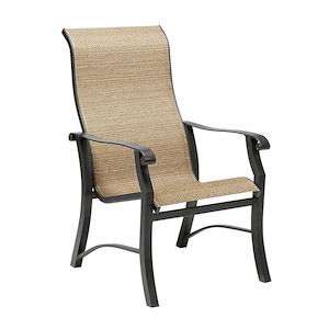 Cortland - 41 Inch Sling High-Back Dining Armchair - 1083378