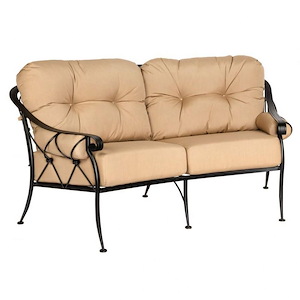 Derby - 73.75 Inch Crescent Love Seat