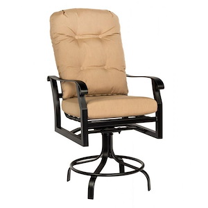 Cortland - 47.25 Inch Cushion Swivel Counter Stool - 1083569