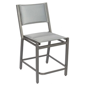Palm Coast - 40.25 Inch Padded Sling Counter Stool without Arms