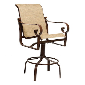 Belden - 47.5 Inch Sling Swivel Bar Stool - 1083585