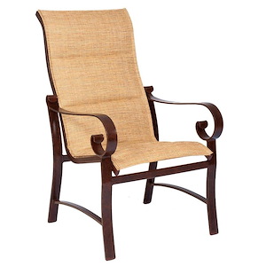 Belden - 42.5 Inch Padded Sling High-Back Dining Armchair - 1083394