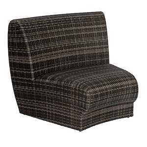 Canaveral - 42 Inch Genie Curved Armless Lounge Chair - 1083439
