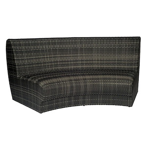 Canaveral - 80 Inch Genie Curved Armless Sofa - 1083357